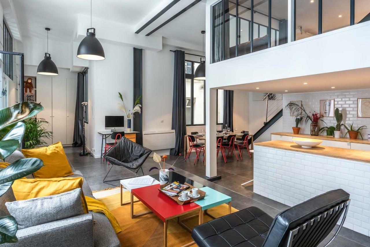 Outstanding Artist Loft - Between Marais And Canal باريس المظهر الخارجي الصورة