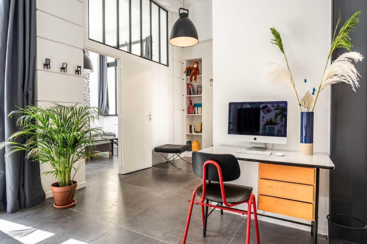 Outstanding Artist Loft - Between Marais And Canal باريس المظهر الخارجي الصورة