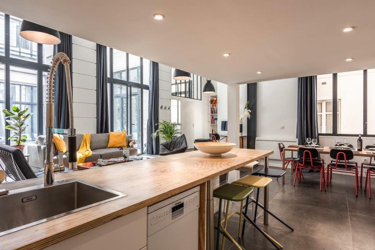 Outstanding Artist Loft - Between Marais And Canal باريس المظهر الخارجي الصورة