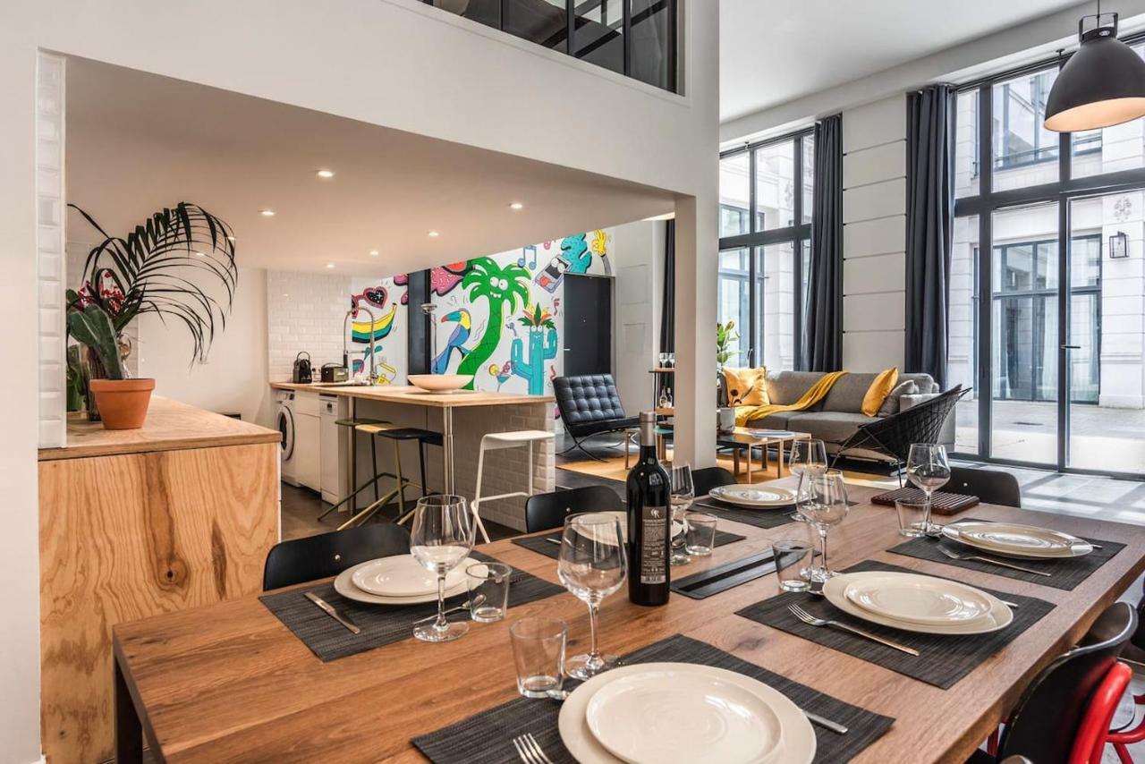 Outstanding Artist Loft - Between Marais And Canal باريس المظهر الخارجي الصورة