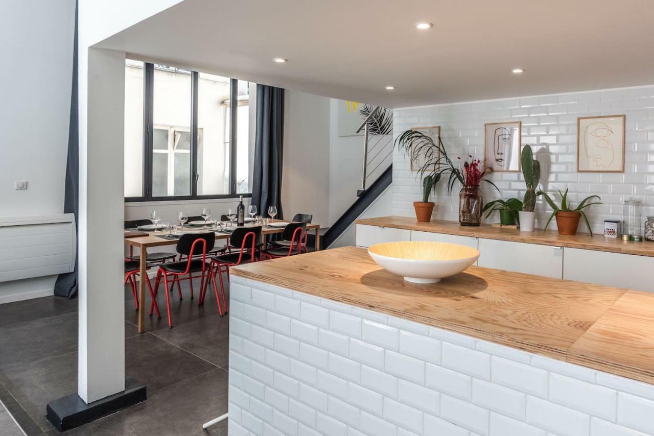 Outstanding Artist Loft - Between Marais And Canal باريس المظهر الخارجي الصورة